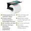 Toilettenpapierhalter mit Ablage Classic Plus Black, mit hochwertigem Rostschutz - 6