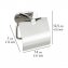 Turbo-Loc® Toilettenpapierhalter Mod. Orea Shine, mit Deckel - 6