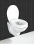 WC-Sitz Mod. Secura Comfort, aus antibakteriellem Duroplast mit Sitzflächenerhöhung - 6
