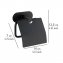 Turbo-Loc® Toilettenpapierhalter mit Deckel Mod. Orea Black M., mit Deckel - 6