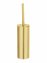 WC-Garnitur geschlossene Form Mod. Orea Gold matt, aus rostfreiem Edelstahl - 6