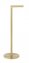 2in1 Stand Toilettenpapierhalter Gold, platzsparend, für bis zu 4 Ersatzrollen - 6