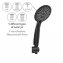 Duschsystem Mod. Young Eco mit Thermostat-Armatur Schwarz, inkl. 2 Watersaving Regulatoren - 6