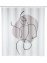 Duschvorhang Mod. Ladyline, 180 x 200 cm, Textil (100 % recyceltes Polyester) - 6