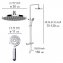 Duschsystem Mod. Young Eco mit Thermostat-Armatur Chrom, inkl. 2 Watersaving Regulatoren - 6