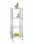 Regal Mod. Yago viereckig, 4 Ablagen, aus Edelstahl und Sicherheitsglas - 6