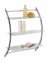 Wandregal Mod. Vermont Chrom mit 3 Glasablagen, Ablagen aus Sicherheitsglas - 6