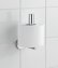 Toiletten-Ersatzrollenhalter Mod. Bosio Edelstahl glänzend, rostfrei - 6