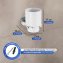 UV-Loc® Zahnputzbecherhalter Mod. Isera, Befestigen ohne Bohren mit innovativem Klebesystem - 6