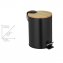 Treteimer Mod. Tortona Schwarz matt, Easy-Close Absenkautomatik - 6