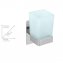 Turbo-Loc® Zahnputzbecher Genova Shine, abnehmbarer Becher aus satiniertem Glas - 6