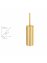 WC-Garnitur geschlossene Form Mod. Orea Gold matt, aus rostfreiem Edelstahl - 6