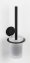 Turbo-Loc® WC-Garnitur Mod. Bivio Black matt, aus satiniertem Glas - 6