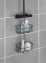 Thermostat-Dusch-Caddy Mod. Milo Schwarz, 2 Etagen, Edelstahl rostfrei - 6