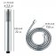 Mod. Basic Line Duschkopf Set Wanne, 3-teilig, klassische Stab-Handbrause - 6