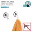 Vacuum-Loc® Toilettenpapierhalter Mod. Milazzo & Haken, 3-tlg., Befestigung ohne bohren - 6