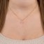 Anhänger mit Kette 750/- Gelbgold 1 Brillant 1,0 ct. - 6