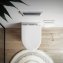 WC-Sitz Mod. Sindia, aus antibakteriellem Duroplast, belastbar bis 300 kg - 6