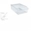 Kühlschrank Organizer hoher Rand, 3er Set, Aufbewahrungsboxen für Kühl- und Vorratsschrank - 6