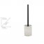 Bad-Accessoire Set Mod. Ortezzano Grau, 3-teilig, aus hochwertigem Polyresin - 6