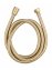 Edelstahl Duschschlauch Mod. Brass 150 cm Gold, 1/2" Standardanschluss, Verdrehschutz - 6