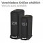 Treteimer Mod. Design 12 L, Easy-Close, Schwarz, mit herausnehmbarem Einsatz - 6