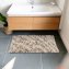 Badteppich Mod. Lerici, weiss-beige, Polyester/Baumwolle, 60x90 cm, rutschhemmend beschichtet, schnelltrocknend - 6
