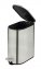 Kosmetikeimer Mod. Collungo 5L, satiniert, edelstahl, schwarz, freistehend, mit easy-close Absenkautomatik - 6