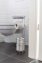 Toilettenpapierhalter stehend mit Ablage, Chrom, mit Ersatzrollenhalter - 6