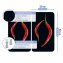 Herdabdeckplatte Universal Mod. Peperoni Duo, 2er Set, für alle Herdarten geeignet - 6