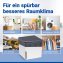 Raumentfeuchter Mod. Cube Weiß 500 g, 2er Set, beugt Schimmel und Gerüchen vor - 6