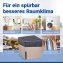 Raumentfeuchter Mod. Cube Beige 1000 g mit Nachfüller, beugt Schimmel und Gerüchen vor - 6