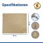 Pflanzenschutz-Vlies 80 x 60 cm, Beige, 3er Set, reißfestes Wintervlies für Pflanzen - 6