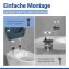 WC Sitz Mod. Samos Slate Blue, Toilettendeckel mit Absenkautomatik - 6