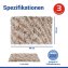Badteppich Mod. Lerici Weiß-Beige, 60 x 90 cm, rutschfest und schnelltrocknend - 6