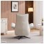 Relaxsessel Edith mit Liegefunktion Kunstleder Creme - 6