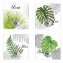 Wandhaken 4er-Set Leaf - 6