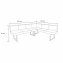 Eckbank 192 x 152 cm Vemal kurzer Schenkel rechts - 6