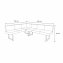 Eckbank 152 x 192 cm Vemal kurzer Schenkel links - 6