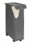 Wäschesammler Mod. Corno Prime Schwarz/Weiß, Wäschekorb, 43 l, mit Deckel - 6