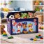 Paw Patrol Spielzeugkiste mit Deckel Kinder Aufbewahrungsbox Blau - 6