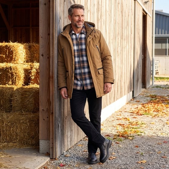 Sportive Winterjacke 