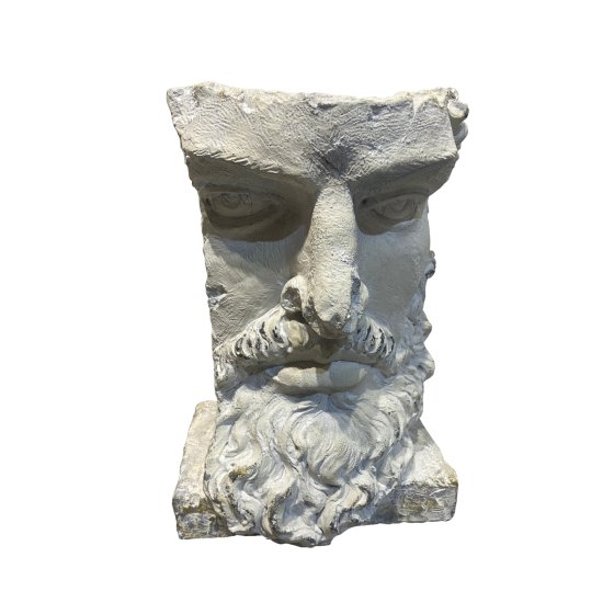 Pflanzgefäß Apollon Büste Poseidon 