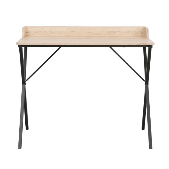 Schreibtisch Cedrik Artisaneiche-Schwarz 