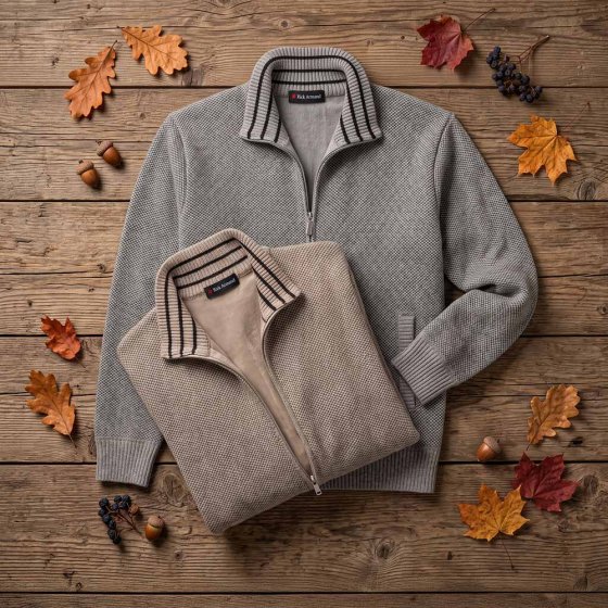 Thermo Strickjacke 
