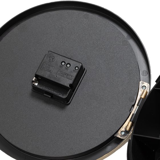 Elegante Wanduhr mit Versteck 