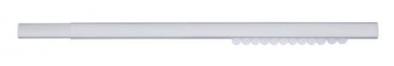 Teleskop-Duschschiene Mod. Era Chrom 75-125 cm, für Duschvorhänge 