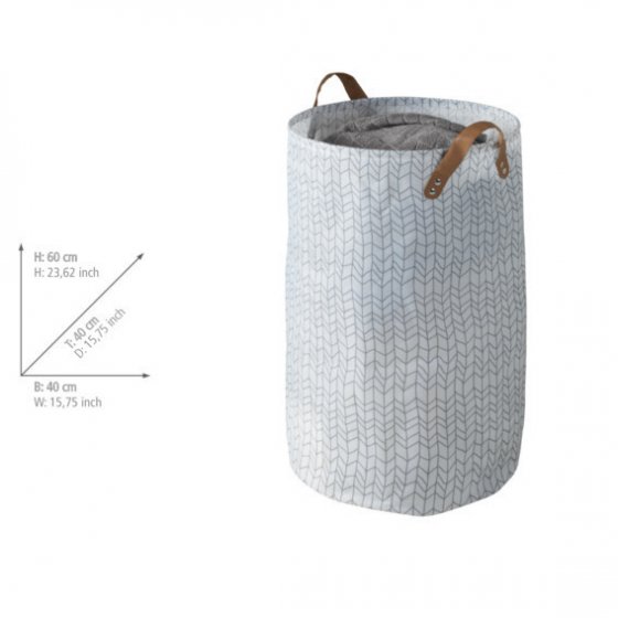 Wäschesammler Mod. Geo, Wäschekorb, 75 l