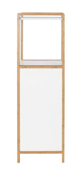 Regal Mod. Finja aus Bambus mit Wäschebox, aus Bambus