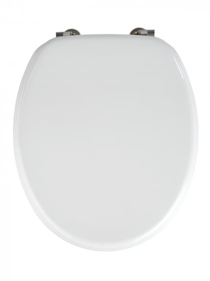 WC-Sitz Mod. Valencia Weiß, aus MDF